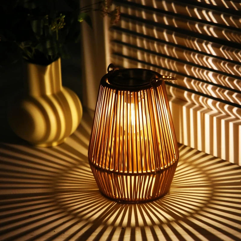 Lanterne Solaire bois