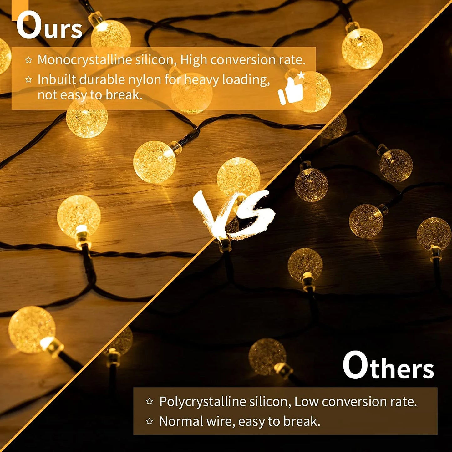 Guirlande lumineuse solaire