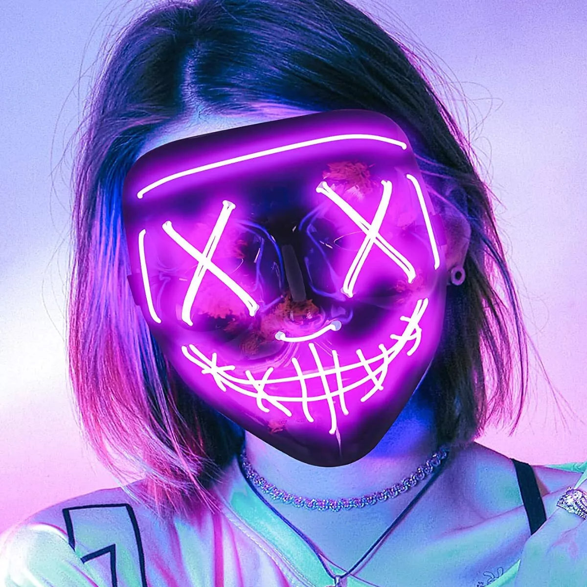 LedMaskHalloween™- Violet